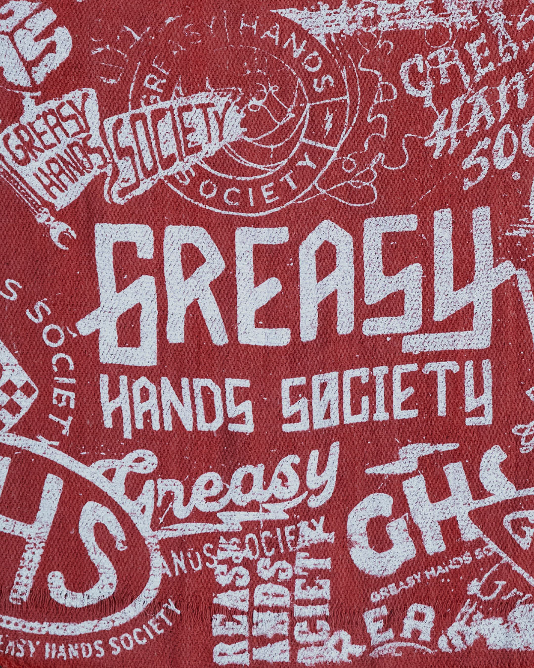 Assembled GHS Shop Rags 3-Pack - Greasy Hands Society 